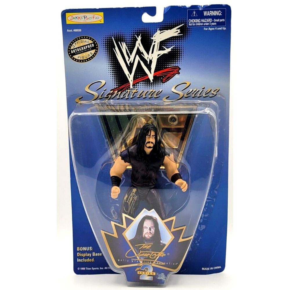 UNDERTAKER WWF SIGNATURE SERIES SERIES 2 1998 SEALED ACTION FIGURE